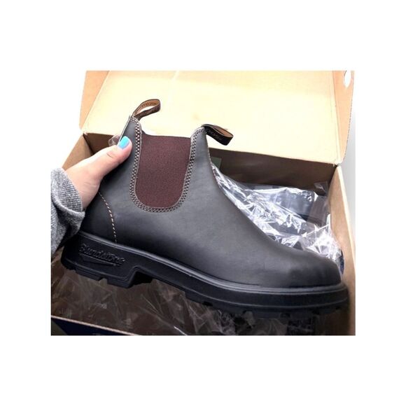 Blundstone 500 Stout Brown Leather Chelsea Boot AU 10 Mens 11 Womens 13 main image 5
